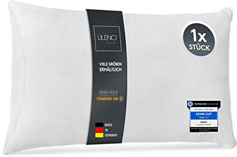 LILENO HOME Lote de 1 Relleno de Cojín de 70x90 cm - Relleno Interior Lavable a 40°C Apto para Personas Alérgicas - cojín de poliéster Inlet cojín de sofá - Cojín para Cóctel y Almohada