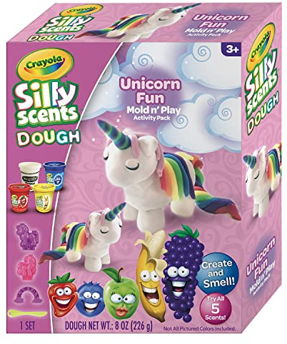 Crayola Silly Scents, Knete, Duftende Knete, Einhorn, ab 3 Jahren