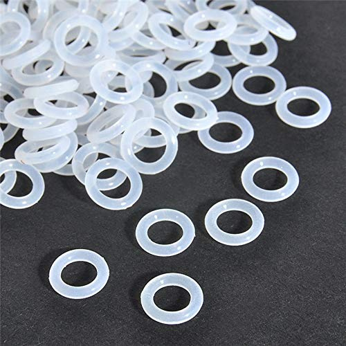 120pcs/bag White Dampeners For Keyboard Dampers Keycaps Replace Part Silicone Rubber O-Ring Switch - (Color:)