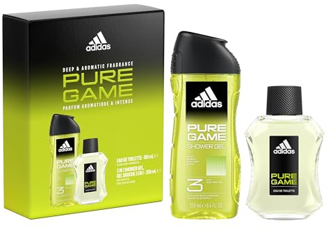 adidas Il set Pure Game comprende un'eau de toilette da 100 ml e un gel doccia da 250 ml