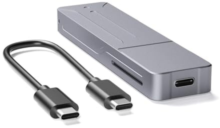 ZHCHAO Caja de Disco Duro M. 2 Nvme Tipo c Usb3.2 20g Caja de Disco Duro Externo SSD de Estado sólido M2 de Alta Velocidad