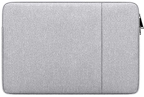 Speesy Borsa impermeabile per computer portatile da 15,6 pollici, custodia protettiva per tablet e PC, colore: grigio