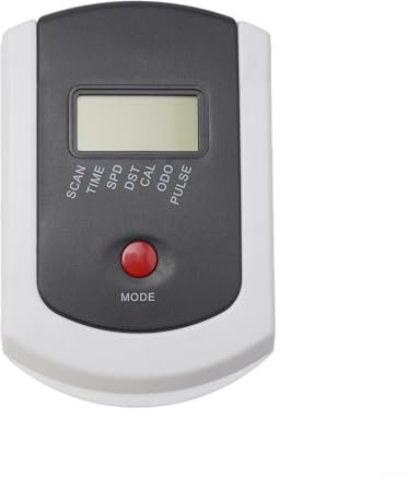 Oceanlend LCD Monitor Speedometer For Stationary Bikes, Exercise Bike Computer With TIME for SPD DST CAL ODO Function