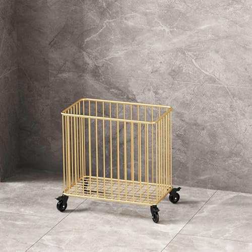GIYDNEI Stehender Handtuchhalter Für Badezimmer, Aufbewahrungsregal, Metallboden, Stehender Badewannenhalter, Organizer, Freistehende Badewanne, Tabletttisch,Gold,B1