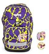 ergobag Prime Unisex Jugend Rucksack, Superpowerbear - Flieder, Taille unique, Schulrucksack