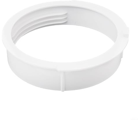 Vootnifig Portable AC Exhaust Duct Interface 15cm White Gray ABS Connector Pipe Hose for Mobile Air Conditioning Units(KY-35 15cm)