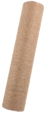 EXAOMBLE Poste Rascador para Gatos De Sisal Natural, Repuesto De 30 Cm De Alto y 8 Cm De Diámetro, Accesorio DIY para Rascador De Interior, Adecuado para Gatos Domésticos