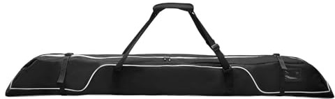 Zanthicia wasserdichte Reisehülle für Snowboards und Longboards, gepolsterte Snowboardtasche für Reisen, wasserdichte Camping Schutzhülle für Snowboards und Longboards, Schwarz, 192 cm