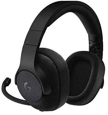 Logitech G433 kabelgebundenes Gaming-Headset, 7.1 Surround Sound, DTS Headphone:X, 40mm Treiber, USB-Anschluss & 3.5mm Klinke, Abnehmbares Mikrofon, PC/Mac/Xbox One/PS4/Nintendo Switch - Schwarz