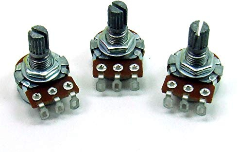 POPESQ® 3 Stk. x Potentiometer 100K Linear Kabel / 3 pcs. x Potentiometer 100K Linear Cable #A2254