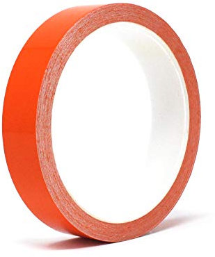 Finest Folia 10 Meter (0,89€/Meter) Zierstreifen Auto Motorrad Boot Modellbau Farbauswahl Dekorstreifen Seitenstreifen Klebestreifen (Pastellorange Glanz, 15mm Breite)