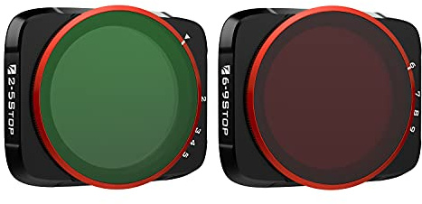 Freewell Variable VND 2-5 Stop, 6-9 Stop Filter Kompatibel mit Air 2S Drone