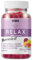 Weider Relax Gummies (40 Gominolas) Sabor Citrus Punch. Gominolas con L-Teanina, L-Triptófano, extractos de Pasiflora y Melisa, Vitamina B6, para ayudar a la relajación. Sin Azúcar. Sin Gluten.