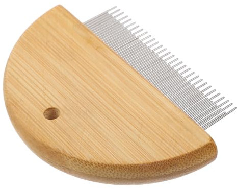 SEWOART 2st Pferdebürste Aus Holz Bauernhof-haustierbürste Bürste Zum Entfernen Von Pferdehaaren Reinigungsbürste Für Die Pferdepflege Schaber Für Die Pferdepflege Vieh Kamm Planke Metall