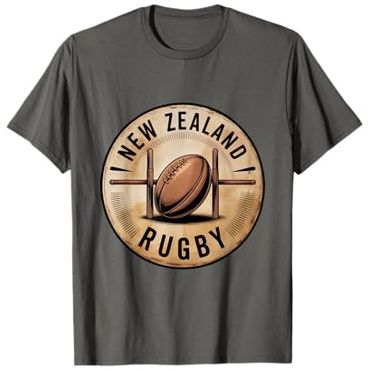 Neuseeland Rugby Damen Rugby Black Ferns All Blacks Herren T-Shirt