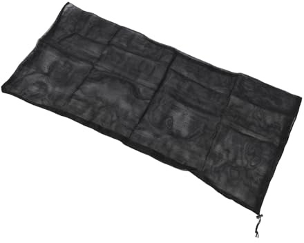 SIXRUN Sac à Copeaux de Bois en Nylon, Sac de Collection de Déchiqueteur à Feuilles d'arbre 24 X 48 Shredder à Feuilles Universelles pour de Grands Déchiqueteurs