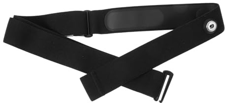 HANABASS Verstellbarer Elastischer Brustgurt mit Herzfrequenzsensor Weiches Atmungsaktives Material Präzise Pulsmessung für Sport und Fitness Komfortabel und Flexibel für Training und