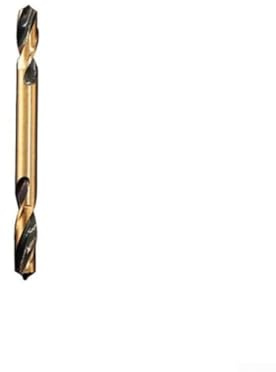 1 punta per trapano a doppia testa HSS per metallo e legno, facile da usare per trapano a mano, per acciaio inossidabile, ferro, lega di alluminio (5,0 mm)