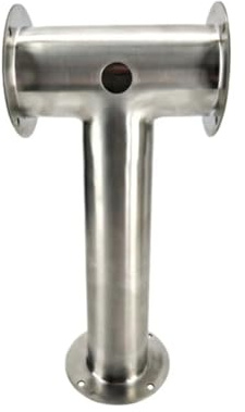 JGONPWI Fuente Modular de Brida de 76 mm - Torre de Cerveza en T Simple - Equipos de elaboración de Cerveza casera