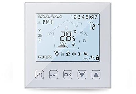 Thermostat intelligent, régulateur de température, eau chaude électrique, chauffage au sol, Assistant chaudière à gaz