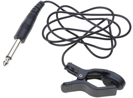 Gitarren-Tonabnehmer mit Clip, tragbare Mikrofone, Stimmwandler für Stimmgerät, Musikinstrumente, Mandolinen-Tonabnehmer