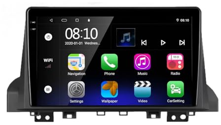 Wireless Autoradio 2 Din Bluetooth Compatibile per Moskvich 3 2022-2024 Android Carplay Navigazione Radio Lettore Video, Telecamera Posteriore, 8 Nucleo 4G+64G