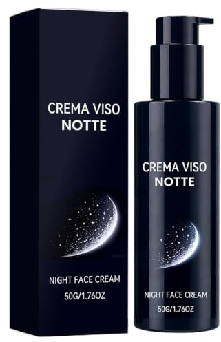 Nattansiktskräm för män, med djup fukttillförsel över natten, 80 g, anti-aging fuktkräm med retinol och hyaluronsyra, fuktgivande ansiktsvård kräm, uppstramande
