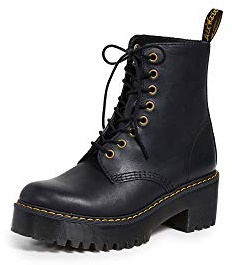 Dr. Martens 8 Eye Boot, Damenstiefel, Black Wyoming, 42 EU