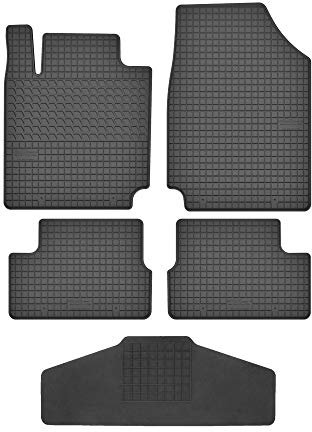 Fußmatten vorne 2er Set für für Nissan Micra 2003-2010 K12 Gummi Gummimatten