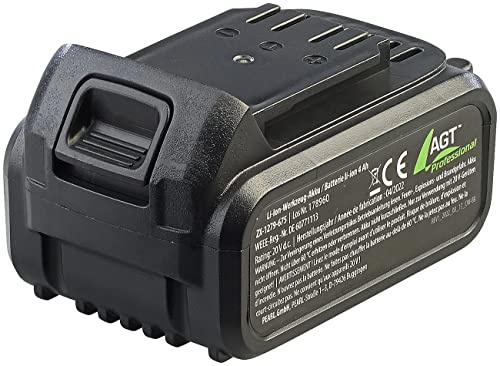 AGT Professional Ersatzakku: Li-Ion-Werkzeug-Akku AW-18.pak, 4.000 mAh / 20 Volt (Akku-Werkzeug-Zubehör, Wechsel, Bohr)
