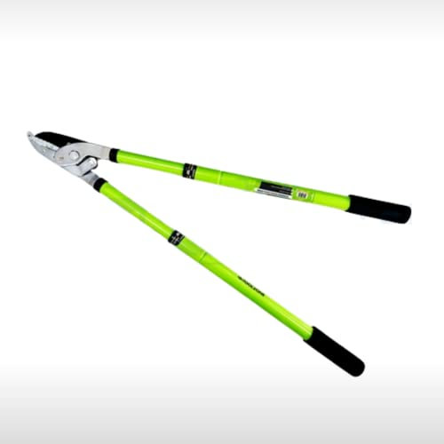 Dunnet Tools Telescopic Tree Lopper Anvil | Long Reach Hedge Trimmer, Ratchet Secateurs Heavy Duty, Branch Cutters for Gardening, Extendable Pruner & Extending Garden Shears