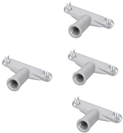 OSALADI 4stücke Mop Adapter Mit Besenstiel Halterungsersatz Und Zubehör Für Teleskopstangen Für Verlängerungsstangen Und Metallstangen Optimiert Die Reinigungseffizienz