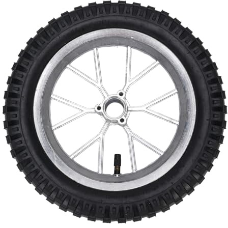 Front de Vélo Complet 12 1 / 2x2.75 12,5x2,75 Métal Inoxydable + Axis de Jante de 15 Mm avec Disque de Frein pour 2 Clock Pocket Bike 47C C 49C C