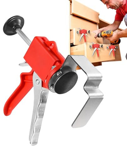 Qkbuza Serre-Joints de Pose Pour Fronts de Tiroir,Gabarit de Montage pour Meubles | Outil De Précision Antirouille, Accessoire Multifonction Pour Rénovation Domicile