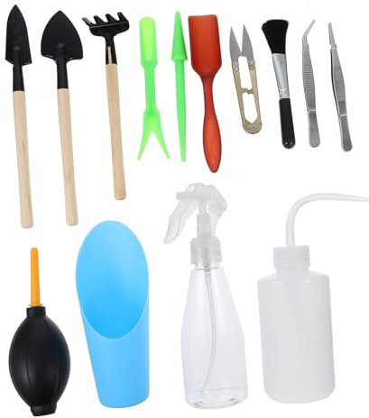 VICASKY Outils De Jardinage pour Plantes Succulentes Accessoires De Plantation Outils De Jardinage Manuel