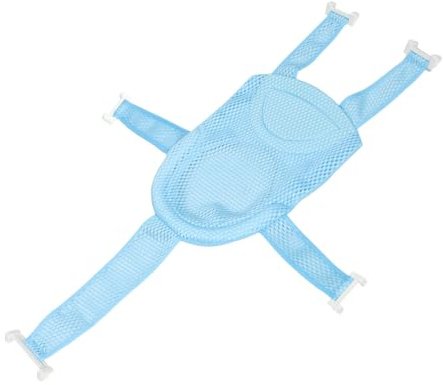 ifundom Almohadilla Antideslizante para Baño de Recién Nacido Cojín de Malla Transpirable para Soporte Seguro Bañeras Infantiles Adaptable Secado Rápido para Uso Casa y Viaje