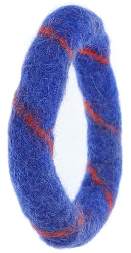 DIYEAH Wollfilz Klangschalenkissen für Tibetische Klangschale Rundes Meditationskissen mit Vintage Design Praktisches und Stabiles Klangschalenunterlage für Yoga und Meditation
