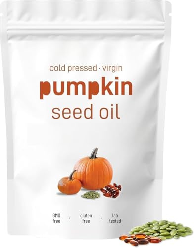 Capsule di olio di semi di zucca - Sostegno dei capelli - Salute della prostata