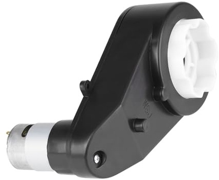 SEAFRONT Scatola Ingranaggi Motore Elettrico, Ingranaggio Centrale in Metallo RS550 Motore Trazione Posteriore 6V 20000 Giri/min 12V 30000 Giri/min Sostituzione a Basso Rumore 35W per Auto Elettrica