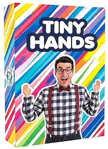 DR DINGUS Tiny Hands (1 Pair - Original) - Original Little Small Mini Hand Stick Puppet - Make Anyone Laugh - Pocket Sized Hilarity and Big Laughs - TikTok Famous - Friend & Family Fun