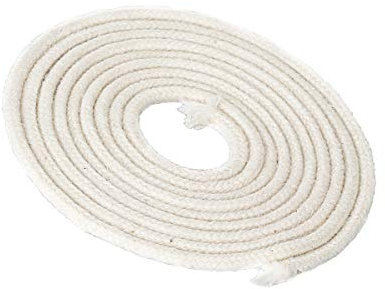 NKlaus Docht 1m mit Glasfaser Ø 2mm für Spirituslampe Öllampe für gereinigtes Lampenöl Paraffinöl Dauerdocht Gartenfackel Petroleumlampe 1256