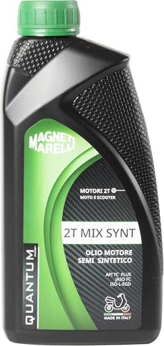 Quantum Energy Magneti Marelli Lubrificante moto e scooter semi sintetico olio motore mix synt 1lt
