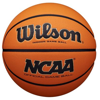 WILSON NCAA Evo NXT inomhusspel basket – storlek 15 – 72 cm, orange