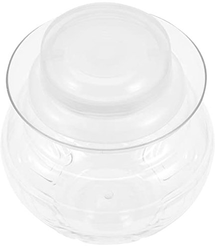 WEGRt Gärtopf aus Glas: Traditioneller chinesischer Kimchi-Topf mit Deckel zum Einlegen von Sauerkraut-Gemüse-Kombucha (7,5 kg)