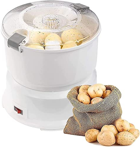 Vnook Éplucheur de Pommes de Terre électrique Machine rotative à Salade Machine à éplucher à Rotation Rapide Automatique Séchoir à légumes Automatique Déshydrateur de Salade for la Cuisine