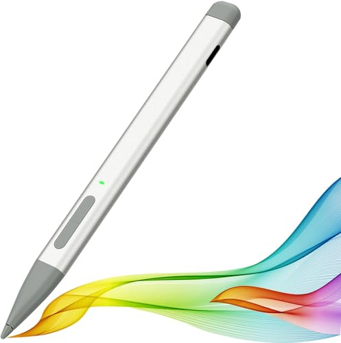 Slim Pen 2 para Microsoft Surface con presión 4096, borrador y clic derecho, rechazo de palma, punta de grafito, para Surface Pro 9/8/7/6/5/4/3/X, Surface Go 3/2/1, Book 3/2/1, Laptop 1-3, Surface