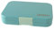 yumbox Tapas XL Lunch Box, 5 Compartment Bento Box for Adults and Teenagers, Divided Lunch Box, Leak-Proof Separate Compartments (Antibes Blue (Pastel Jungle Tray))