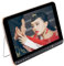 25 Portable DVD Player with 22 Large HD Screen,Built-in 6 Hours Rechargeable Battery, Supports All-Region, Earphone/SD Card/USB/AV-in/AV-Out