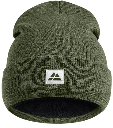 DANISH ENDURANCE Cappello Uomo Invernale Foderato in Pile, Berretto Uomo e Donna, Materiali 100% Riciclati