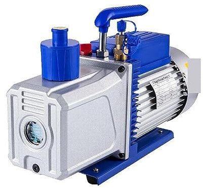 MEIVIYA Pompa per Vuoto ad Aria Pompa for Vuoto 6-10 CFM 1 HP Aria condizionata a Doppio Stadio Pompa for Vuoto 5PA Ultimate Vacuum Refrigerant HVAC Air Tool(6 CFM 1-2 HP)